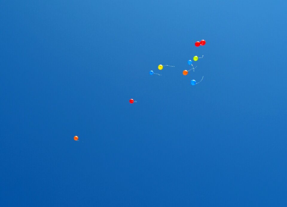Blue blue sky summer