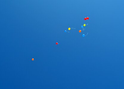Blue blue sky summer