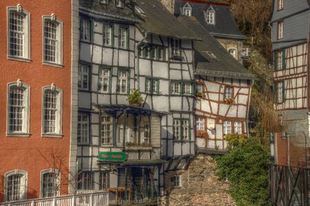 Architecture houses hdr photo