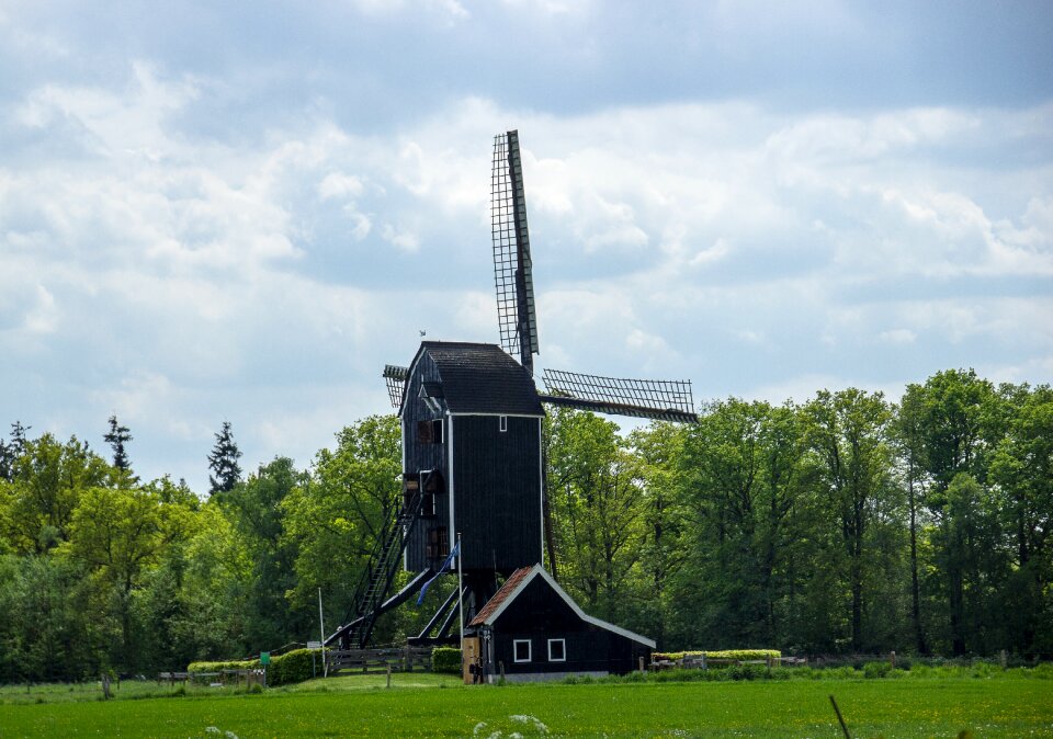 Mill landscape netherlands