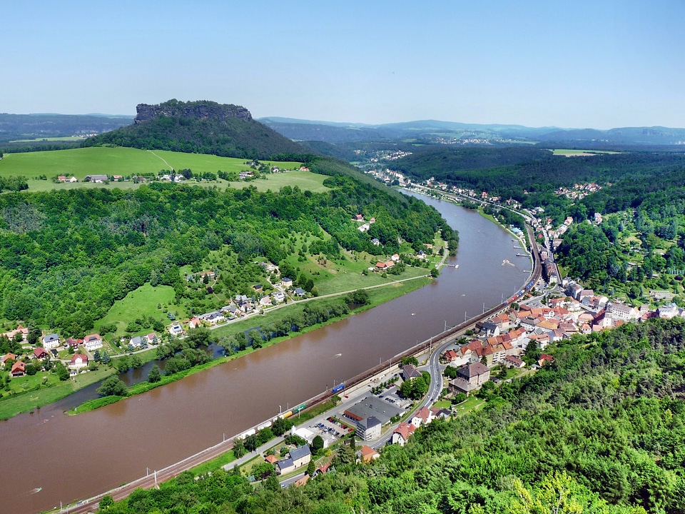 Sandstone mountain saxon switzerland shipping