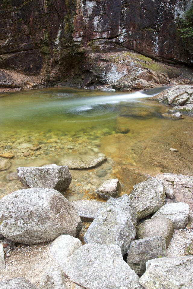 Stream river rock photo