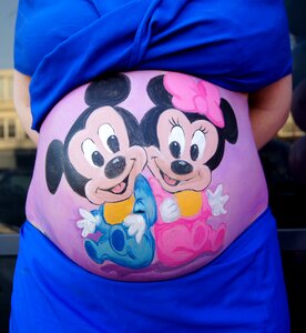 Bellypainting bellypaint pregnant photo