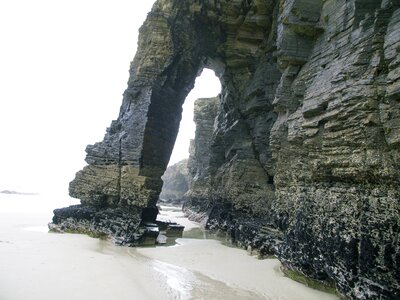 Rocks cathedrals beach ribadeo photo
