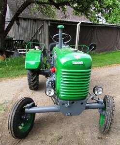 Oldtimer agriculture commercial vehicle