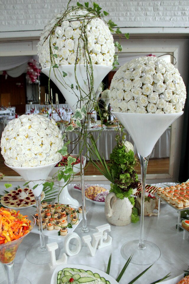 Floral arrangement flowers sector