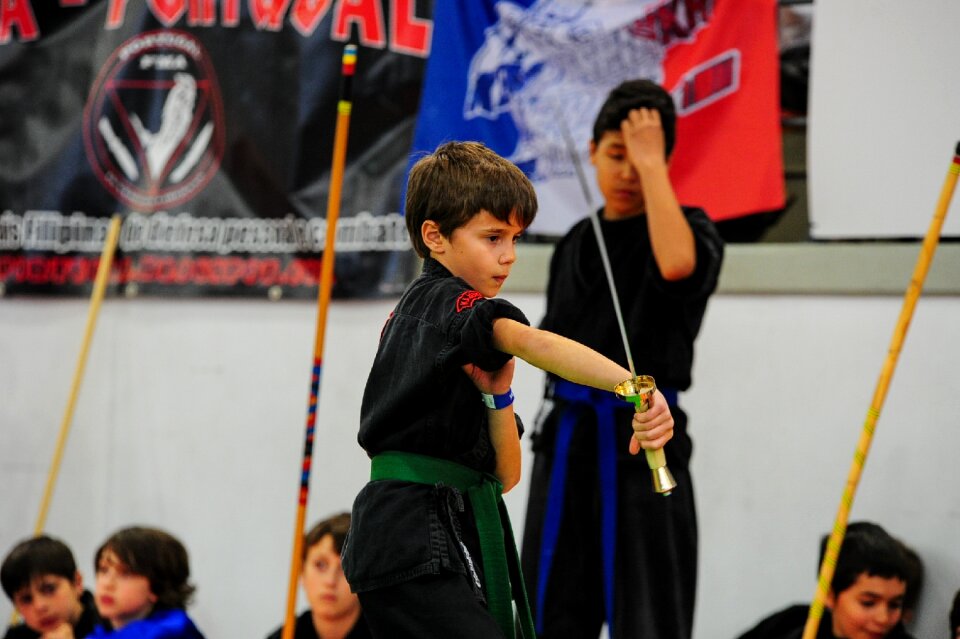Kick boxing combat katana
