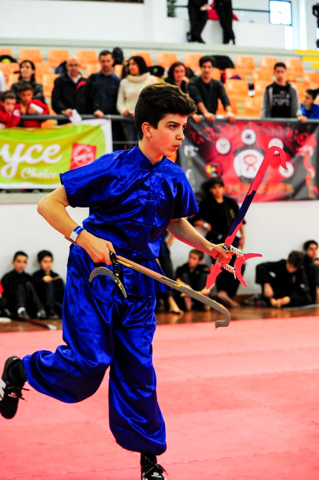 Kick boxing combat kungfu