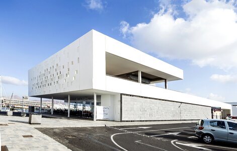 Building canary islands costa photo