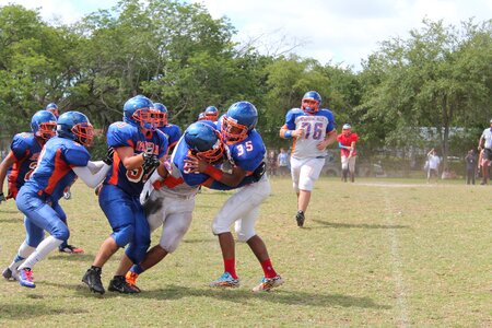 Playing competition gridiron photo