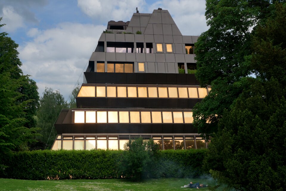 Building architecture modern