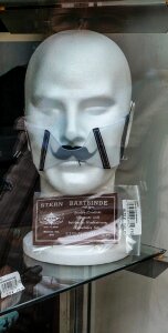 Bart display dummy styrofoam head