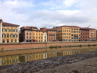 River autumn toscany
