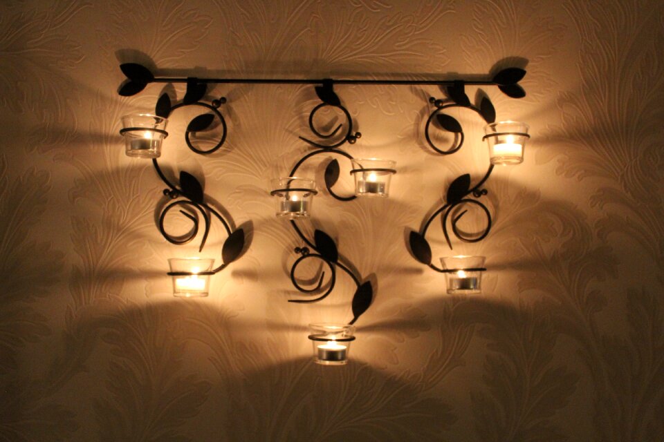 Atmosphere shadow the iron objects