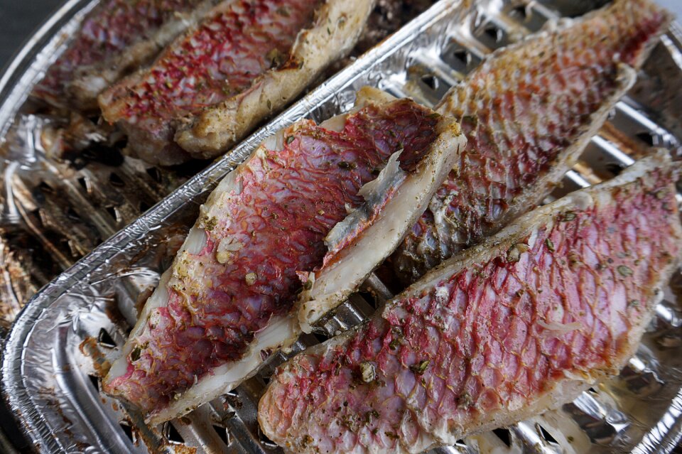 Delicious charcoal eat