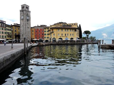 Garda italy campanile photo