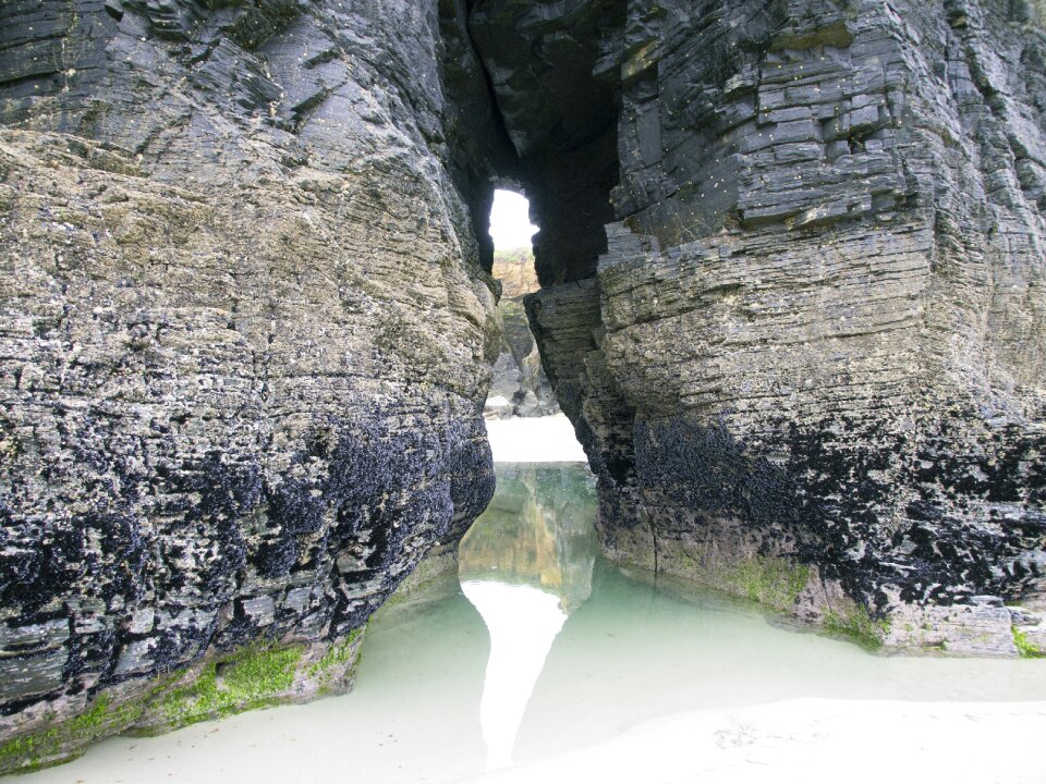 Rocks cathedrals beach ribadeo