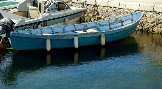 Fishing vessel port wharf
