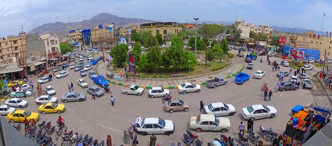Iran tourism cityscape