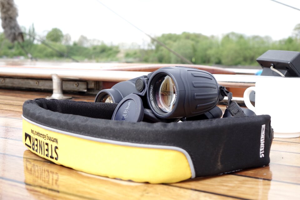 Binoculars sea sail