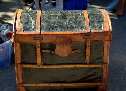 Flea market trunk malle
