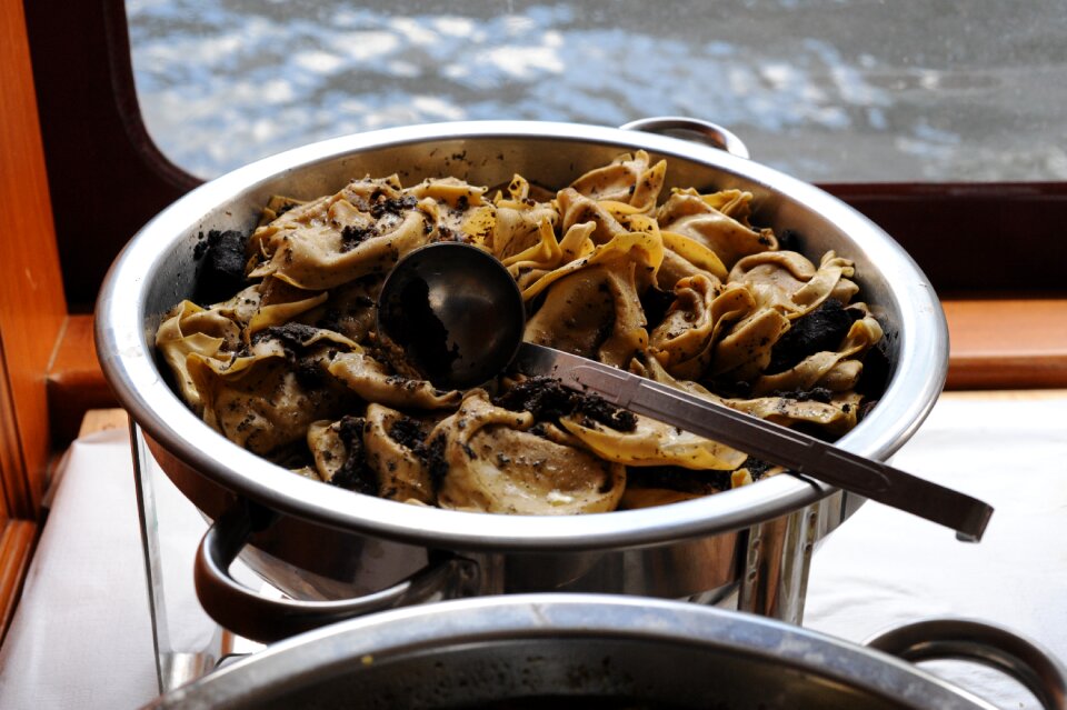 Serving spoon food meal