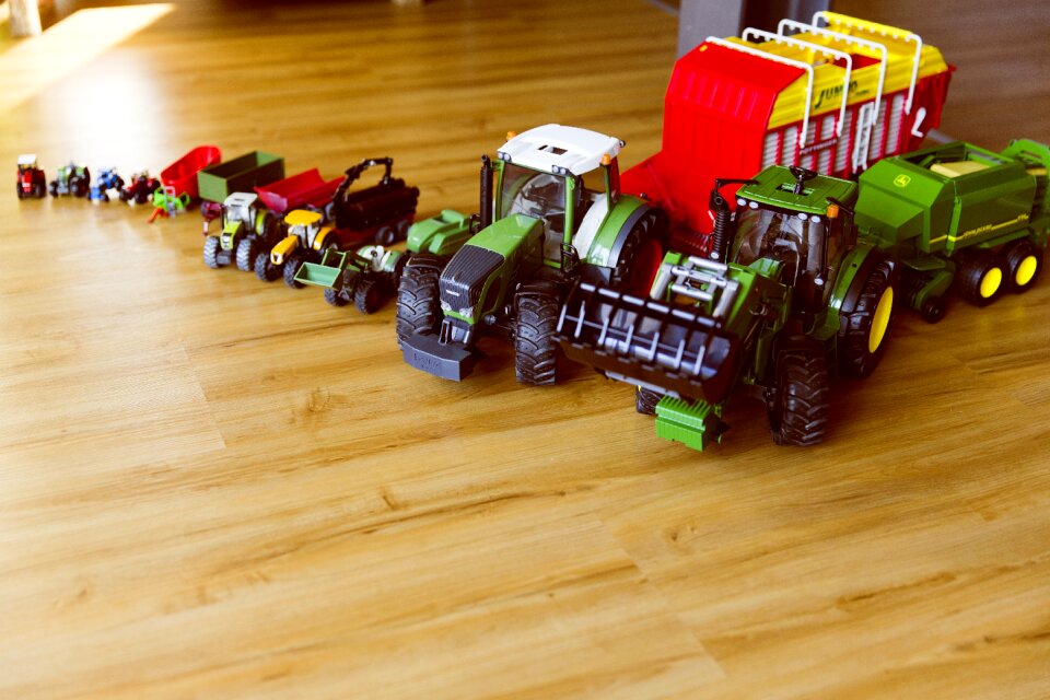 Vehicles children play