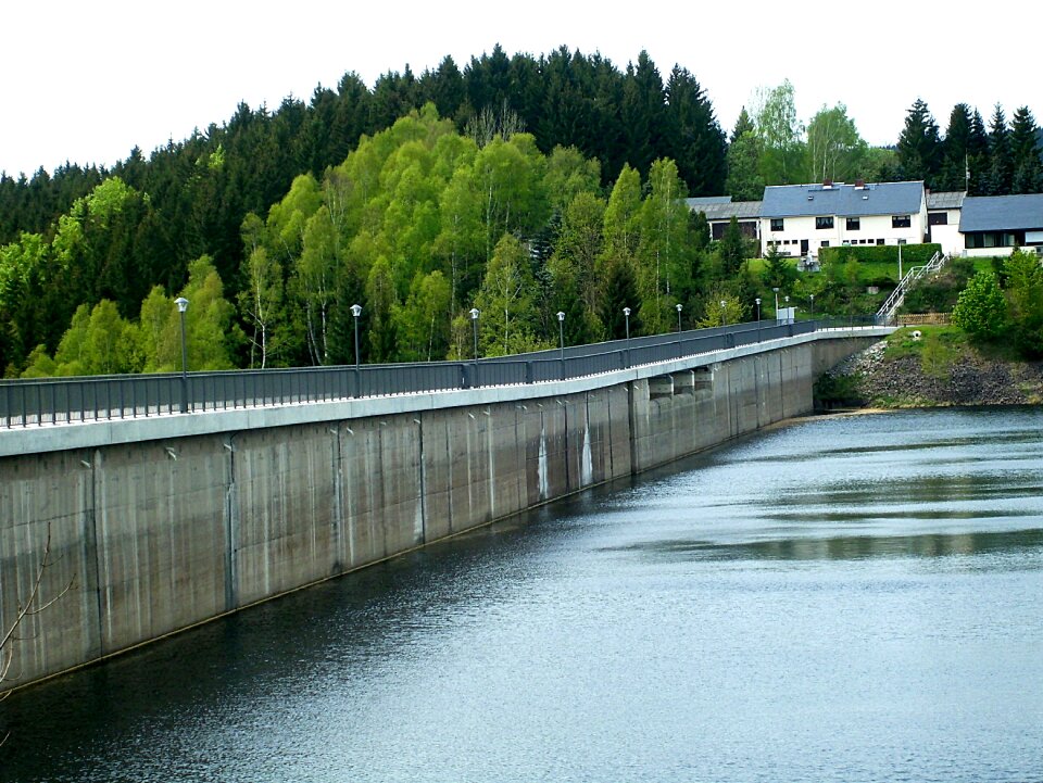 Reservoir rauschenbach dam drinking water