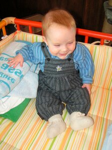 Baby boy children's feet