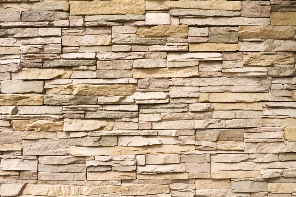 Wall stone scene