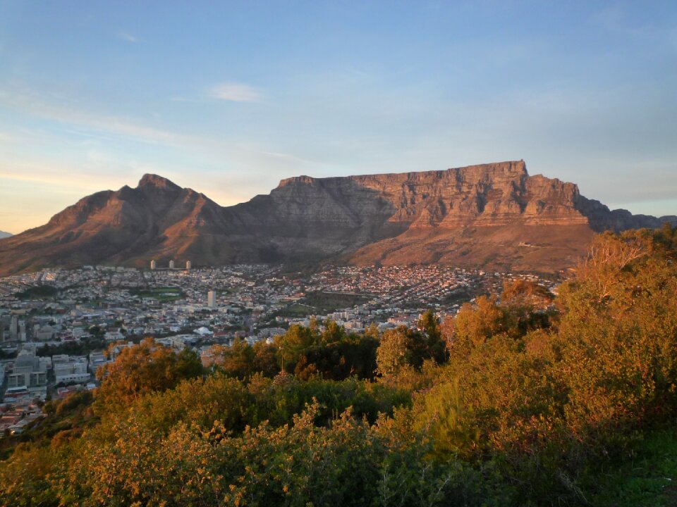 Mountain cape africa photo