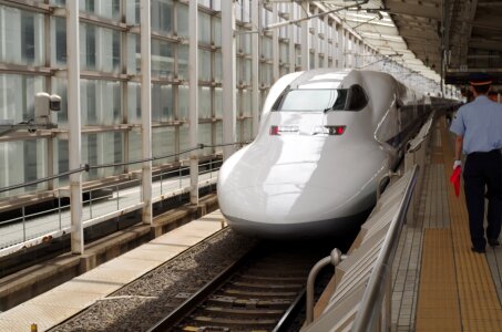 Bullet train east sea electric train