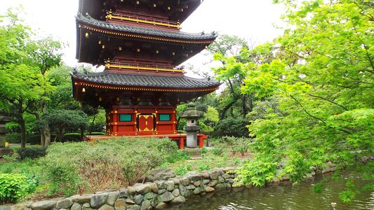 Tokyo pagoda nature