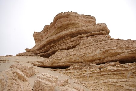 Desert dunhuang landform photo
