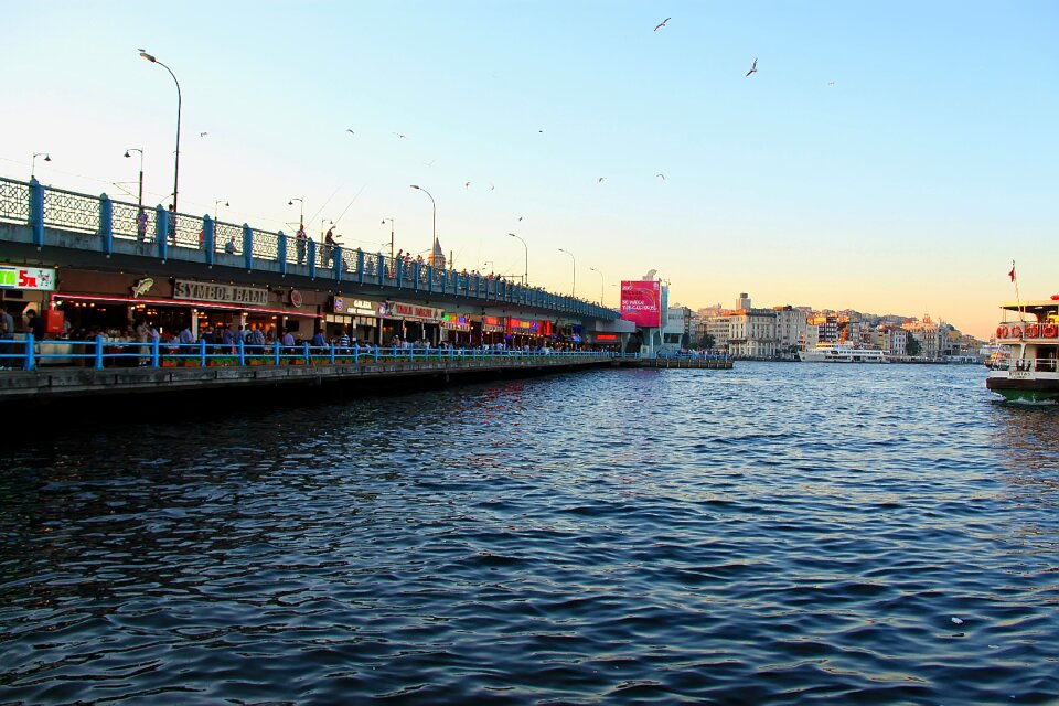 Istanbul galata bridge