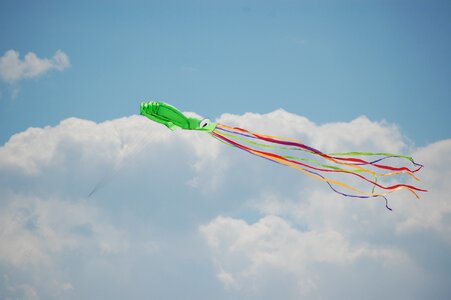 Fun summer wind photo