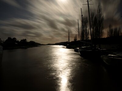 Light maritime sailboat