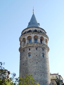 Historic center galata galata tower photo