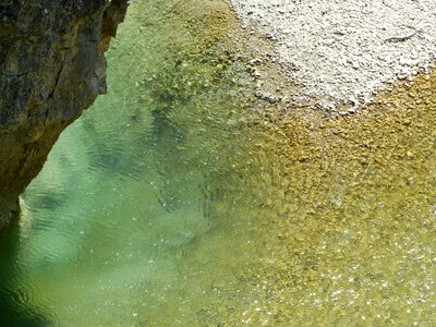 Mountain water hole river