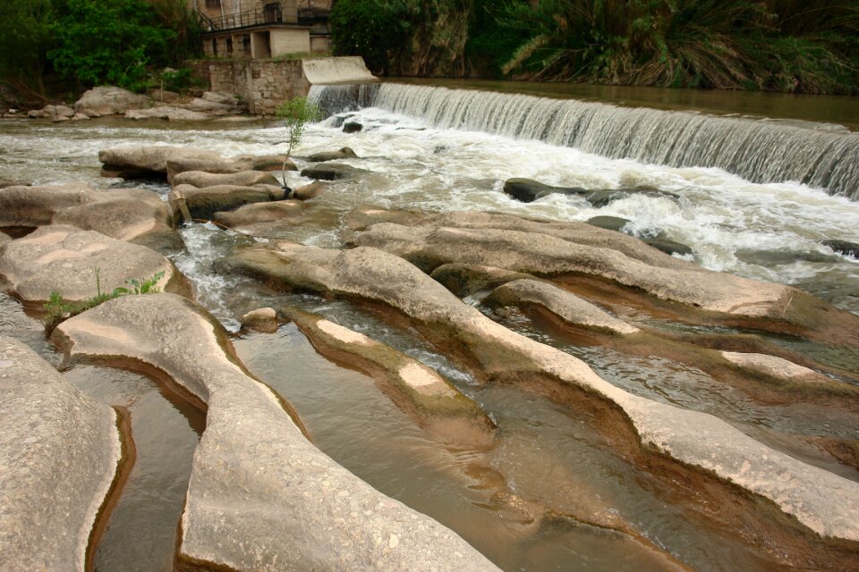 Stones water waterfall