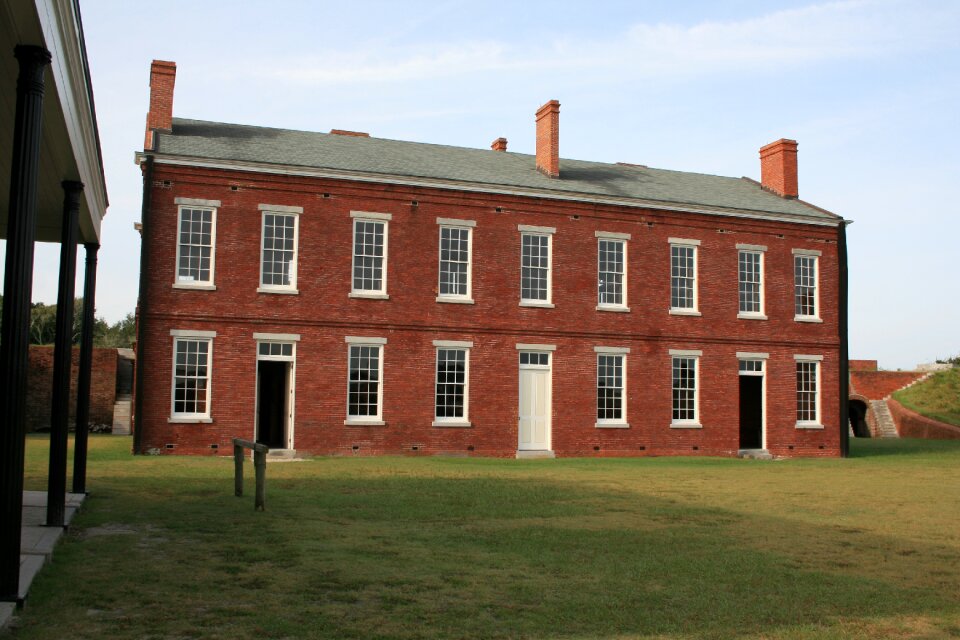 Fort clinch brick architecture