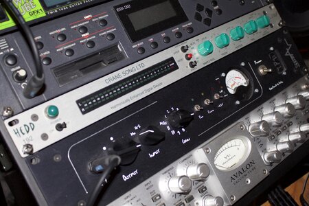 Recording studio music sound