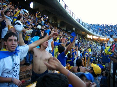 Buenos aires soccer fan photo