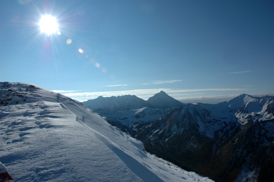 Tatry winter mountains