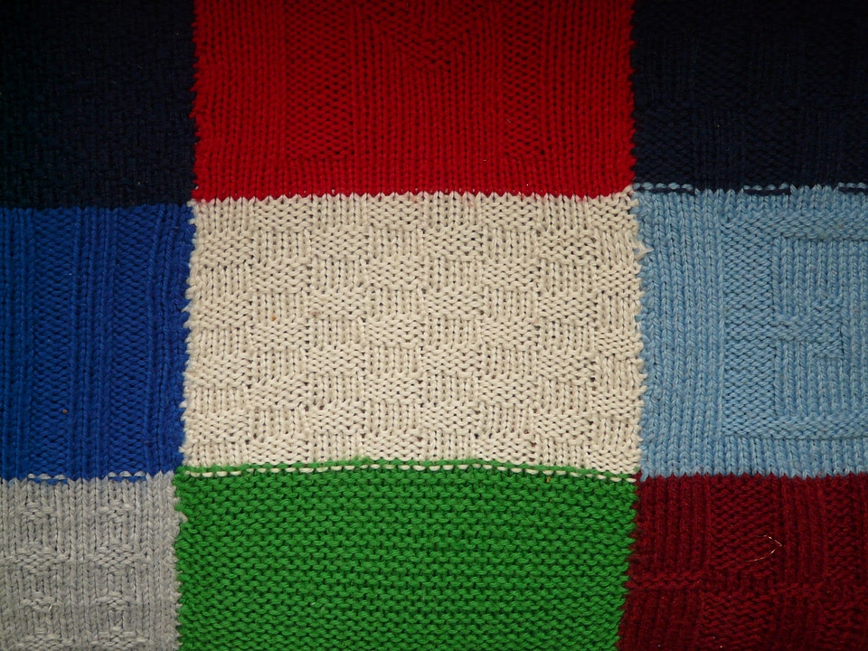 Tissue weave close up
