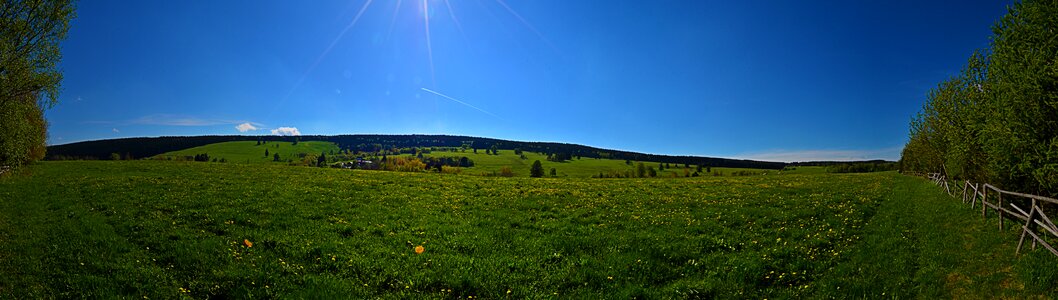 Nature panorama šumava