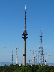 Telecommunications send mast photo