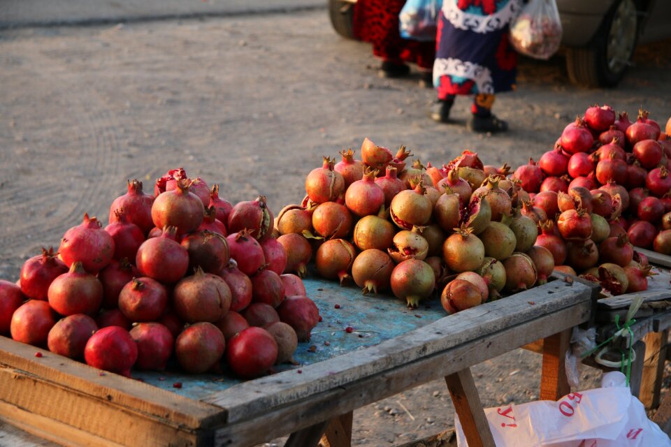 Fruit autumn market