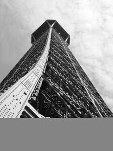 Black and white travel europe