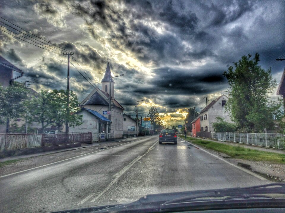 Church weather nature
